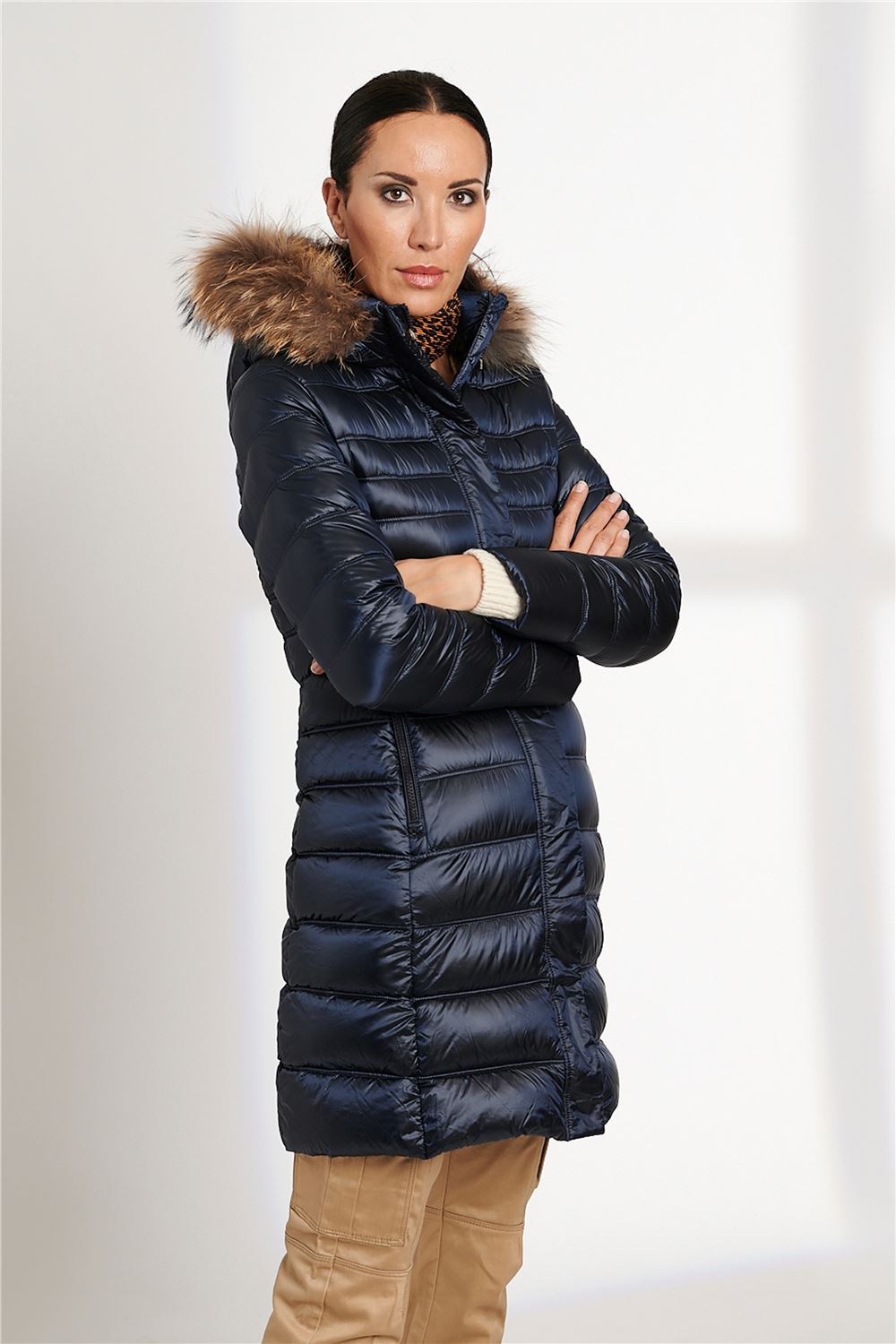 Puffer ZOE Color NAVY Talla L